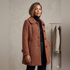 Vintage Beverly Hills Polo Club Women's Tweed Coat